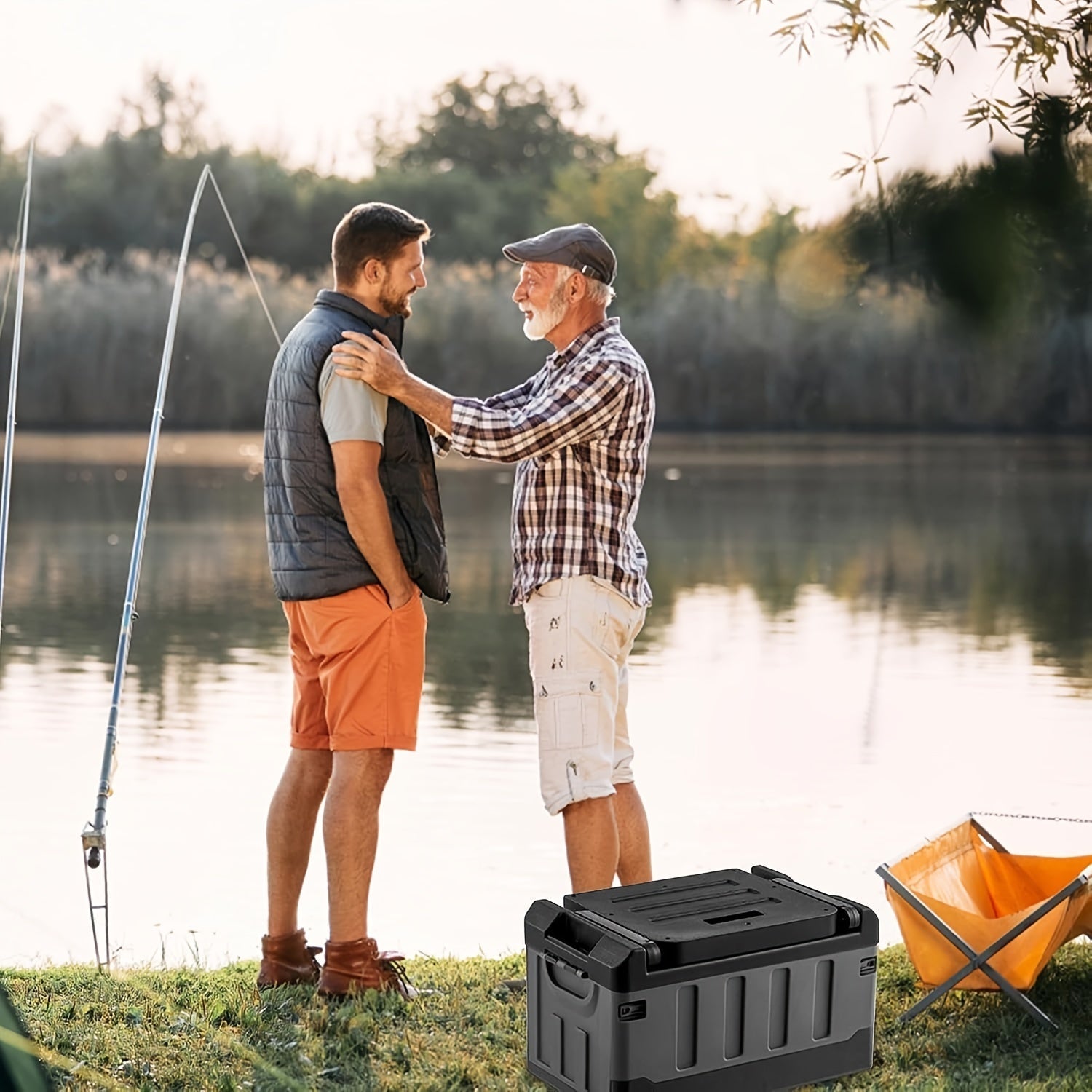 Double Layer Fishing Tackle Storage Box Set